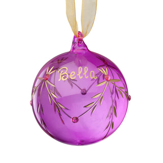 Personalized Birthstone Ornament---October