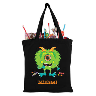 Personalized Little Monster Treat Bag