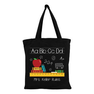Special Teacher Personalized Tote Bag