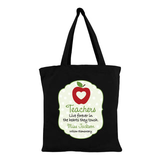 Special Teacher Personalized Tote Bag