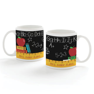 Teachers Rule Personalized Coffee Mug - 11 oz.
