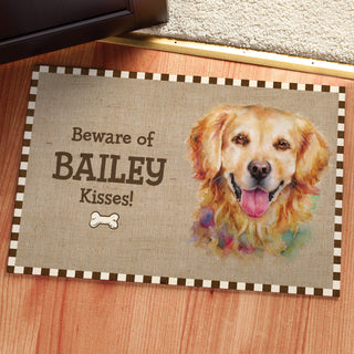 Dog Breeds Personalized Doormat