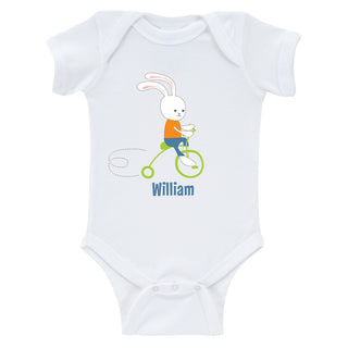 Biker Bunny Personalized Infant Bodysuit
