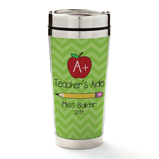 Teacher's Aide Personalized Travel Mug