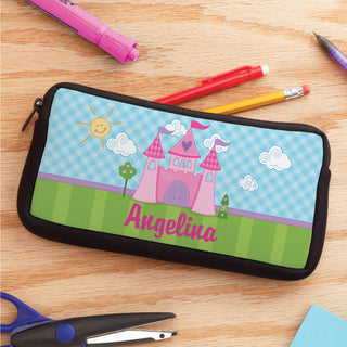 Princess Castle Personalized Pencil Case