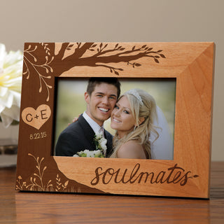 Soulmates Personalized Picture Frame With Date