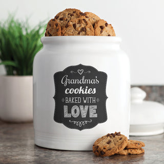 Happy Cookies Personalized Treat Jar