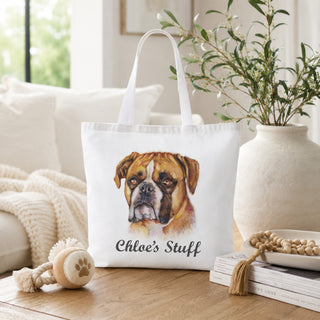 Dog Breeds Personalized Tote Bag