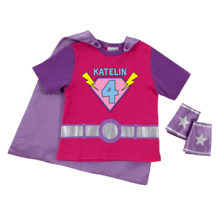 Birthday Girl Personalized Super Tee & Cuff Set