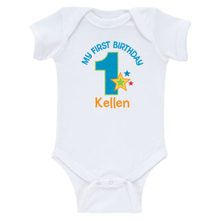 First Birthday Personalized Infant Bodysuit