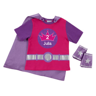 Birthday Princess Personalized Super Tee & Cuff Set