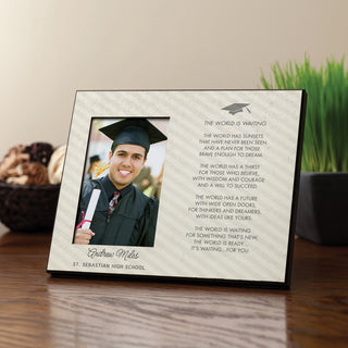 The World Is Waiting Personalized Frame