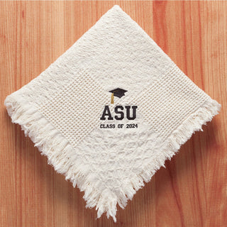 Personalized Graduation Throw