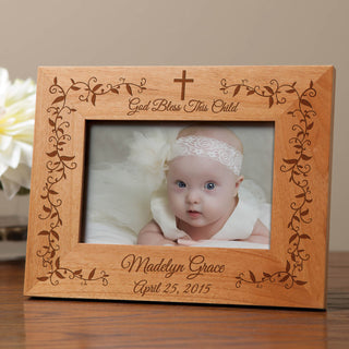 God Bless This Child Personalized Frame
