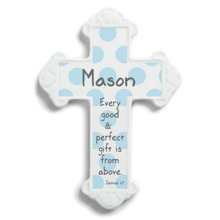 Gift From Above Personalized Wall Cross For Boys