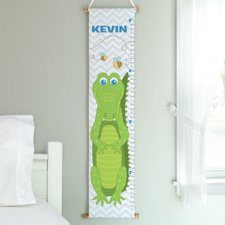Sweet Alligator Personalized Growth Chart