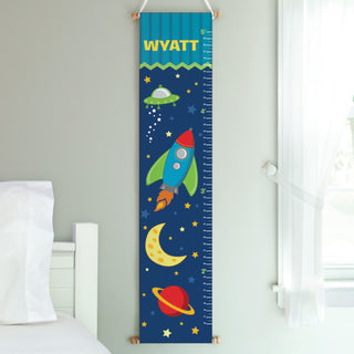 Rocket To Space Personalized Growth Chart