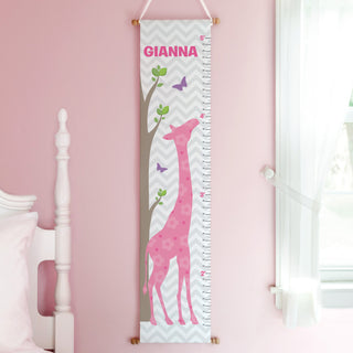 Sweet Giraffe Personalized Growth Chart