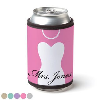 Mrs. Personalized Can & Bottle Wrap