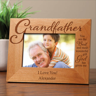 Personalized Frame For Grandfather