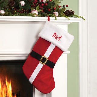 Personalized Santa Coat Stocking