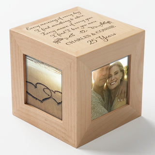 I Find I Love You More Personalized Photo Cube