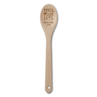 Mixed With Love Wood Spoon