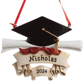 Congrats Grad Personalized Ornament