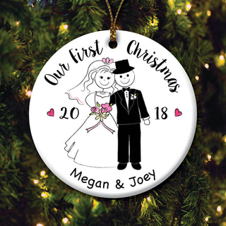 Our First Christmas Personalized Ornament