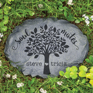Soulmates Personalized Garden Stone