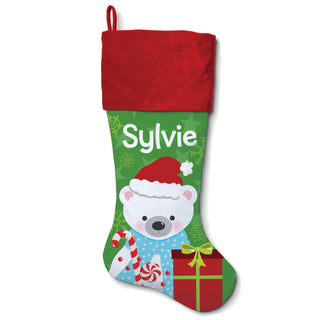 Personalized Polar Bear Stocking