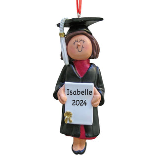 Female Graduate Ornament