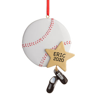 Football Star Personalized Ornament
