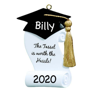 Personalized The Tassel Is Worth The Hassle Ornament