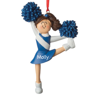 Personalized Cheerleader Ornament