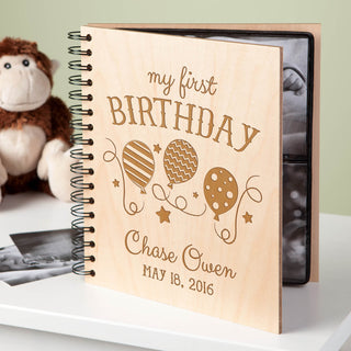 My First Birthday Personalized Photo Album