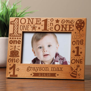 I Am One Personalized Wood Frame