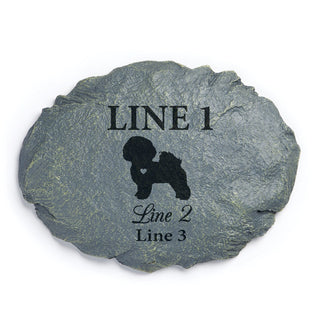 Dog Breeds Personalized Memorial Garden Stone