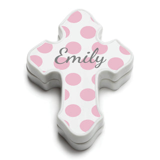 Her Name Name Personalized Keepsake Cross Box