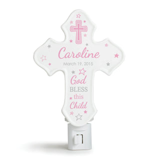 Bless This Child Personalized Nightlight For Girls