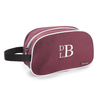 Personalized Red Dopp Kit