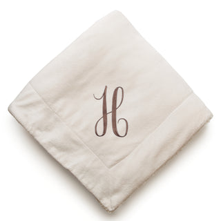 Script Initial Personalized Sherpa Blanket