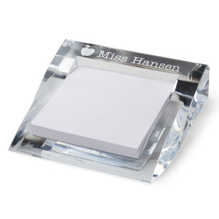 Personalized Teacher Acrylic Notepad and Holder