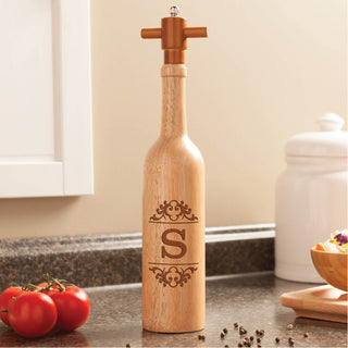 Family Initial Personalized Pepper Mill