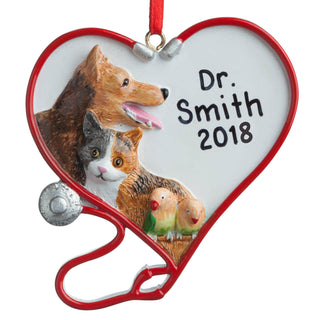 Personalized Veterinarian Ornament