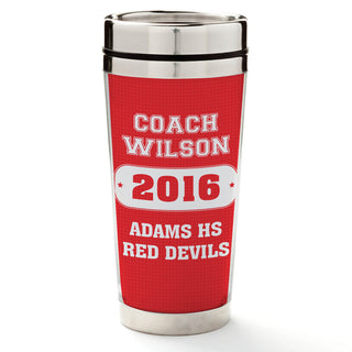 Coach's Personalized Travel Mug