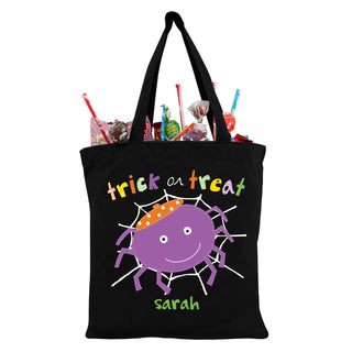 Sandra Magsamen Spooky Spider Personalized Treat Bag