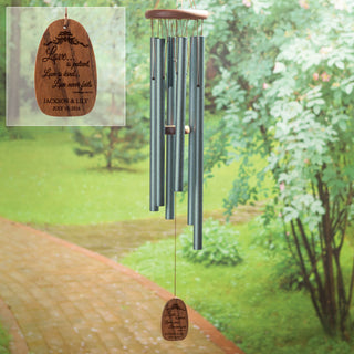 Love Is Patient Personalized Wind Chime