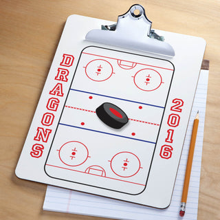 Personalized Ice Hockey Clipboard