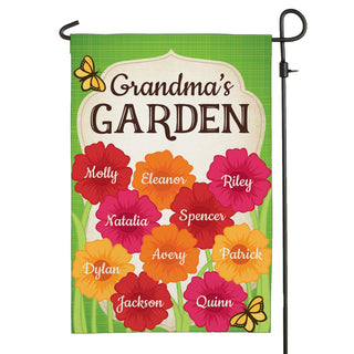 Her Garden Personalized Garden Flag